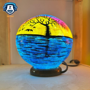 twilight Serenity Round Lamp