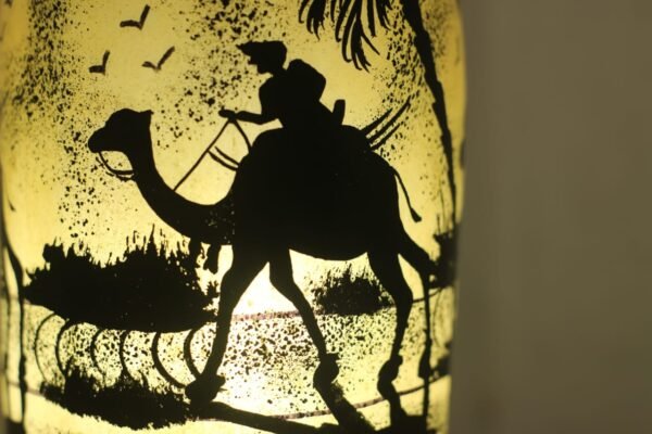 Night Desert Camel skin Lamp - Image 4