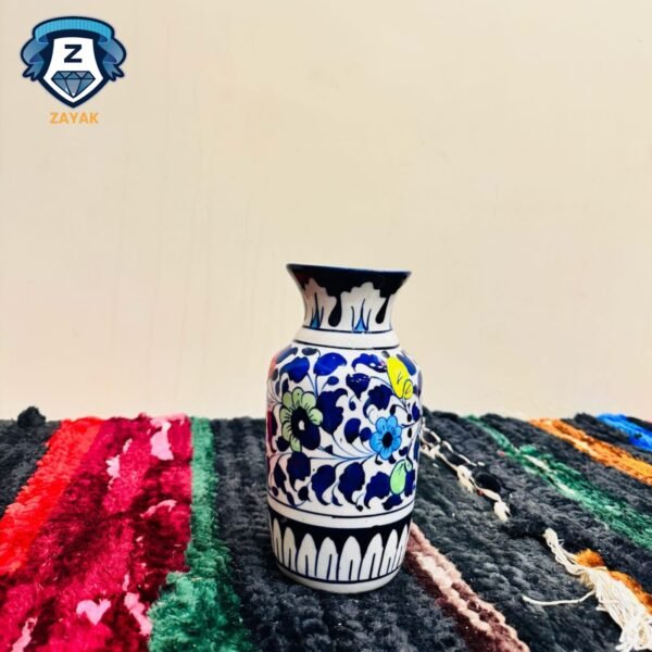 Blue Pottery medium Vase - Image 3